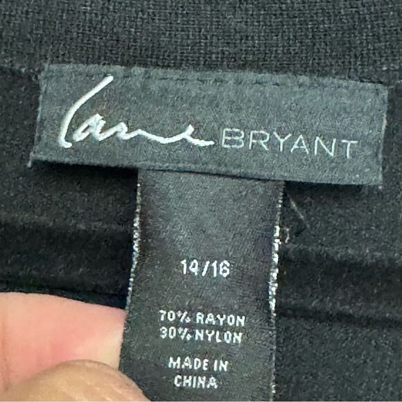 Lane Bryant Black Dress women’s size 14/16 - Picture 3 of 4